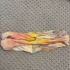 Missoni Pastel Knit twisted head scarf